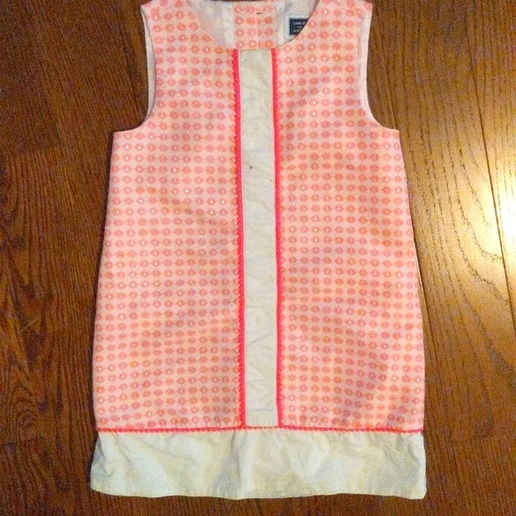 Janie and Jack Other - Janie and Jack Silver and Coral Dress